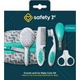 thumbnail image 1 of Safety 1st Groom & Go Baby Care Kit, Pyramids Aqua, 1 of 8