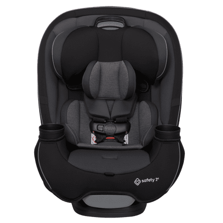 Safety 1st Grow and Go All-in-One Slim Convertible Car Seat Rear Facing, (5-40 lbs), Forward Facing (30–65 lbs), High Back Booster Seat (40-100 lbs.), Black Phantom