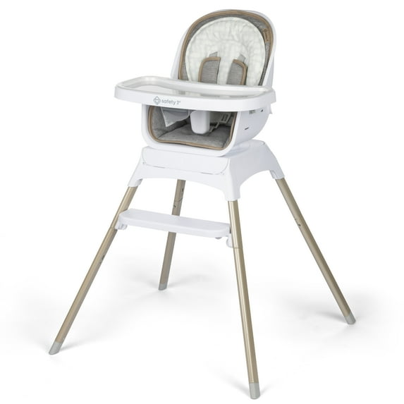 Safety 1st Grow and Go Essential Rotating High Chair, French Gray