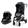 thumbnail image 1 of Safety 1st Grow and Go Sprint 6-in-1 Modular Travel System Featuring onBoard FLX Infant Car Seat, Inkstorm, 1 of 8