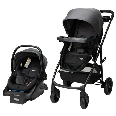 Safety 1st Grow and Go Sprint Modular Travel System Stroller with Rear-Facing Infant Car Seat, Alloy
