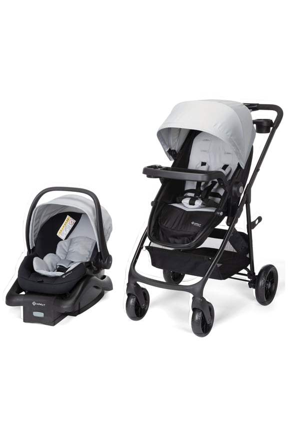 Grow and Go Sprint Modular Travel System Stroller with Rear-Facing Infant Car Seat, Whisper Grey, Toddler, Unisex