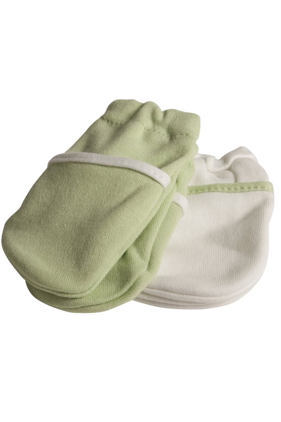No Scratch Mittens, Green