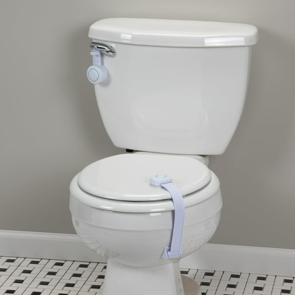 Safety 1st OutSmart Easy Install Bathroom Safety Set, White, Toddler