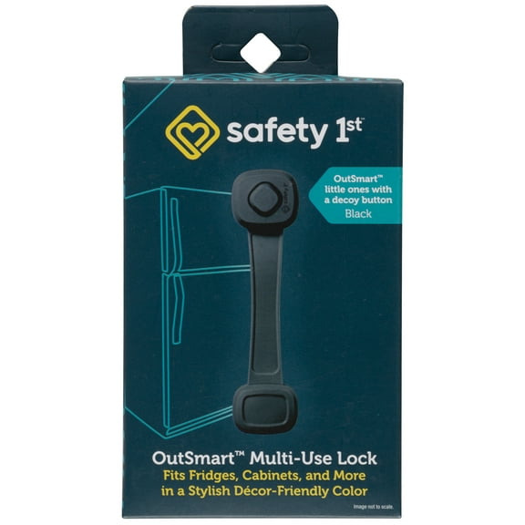 Safety 1st OutSmart Multi-Use Lock, Black, Toddler