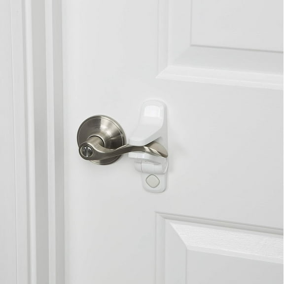 Safety 1st Outsmart Safety Lever Handle Lock - Easy Installation - 2 Pack, White