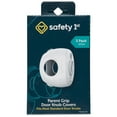 thumbnail image 1 of Safety 1st Parent Grip Door Knob Covers, White, 3 Pack, Toddler, 1 of 8
