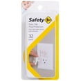 thumbnail image 1 of Safety 1st Press Tab Plug Protectors (32pk), White, Toddler, 1 of 4