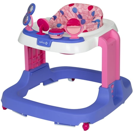 Safety 1st Ready, Set, Walk! DX Developmental Walker, Spotlight Pink, Toddler