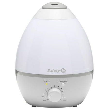 Safety 1st Rest Easy Ultrasonic Cool Mist 3-in-1 Humidifier, Grey