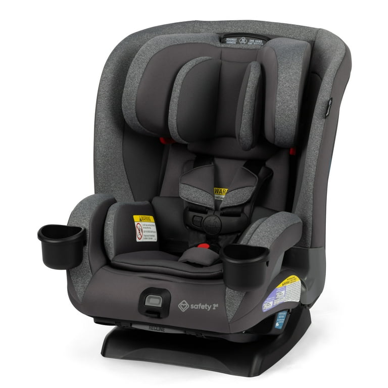 Safety 1st SlimRide 4-in-1 Convertible Car Seat, Grey All Day