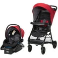 thumbnail image 1 of Safety 1st Smooth Ride Travel System Stroller and Infant Car Seat, Black Cherry, 1 of 25