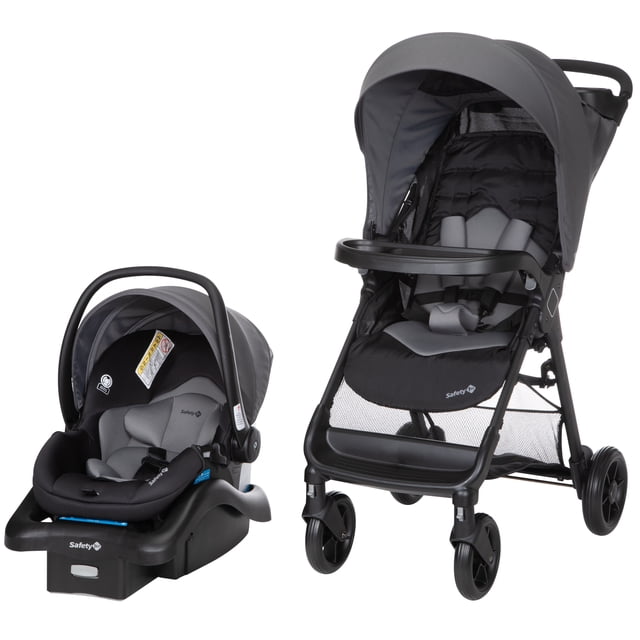 Safety 1st Smooth Ride Travel System Stroller and Infant Car Seat, Monument, Infant
