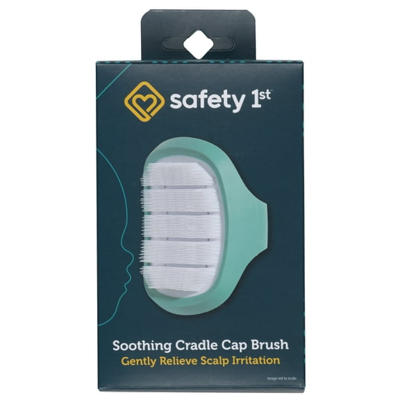 Safety 1st Soothing Cradle Cap Soft Bristle Brush, Aqua