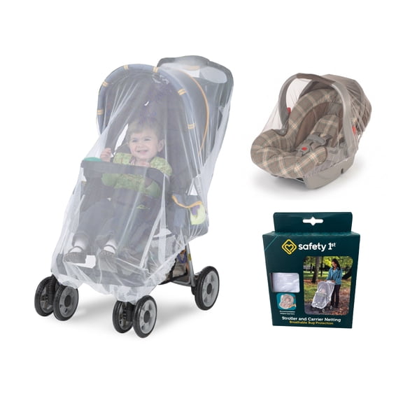 Safety 1st Mosquito Net for Stroller and Baby Carrier, Stroller Accessories for Standard-Sized Strollers