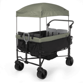 Open Box Safety 1st Summit Sprint Quad Wagon Stroller, Olive Haze, Toddler, Unisex