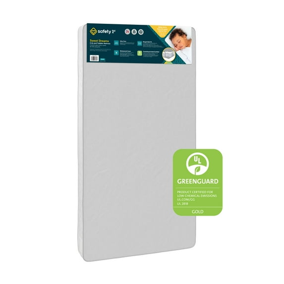 Safety 1st Sweet Dreams Standard Firm Baby Crib & Toddler Bed Mattress