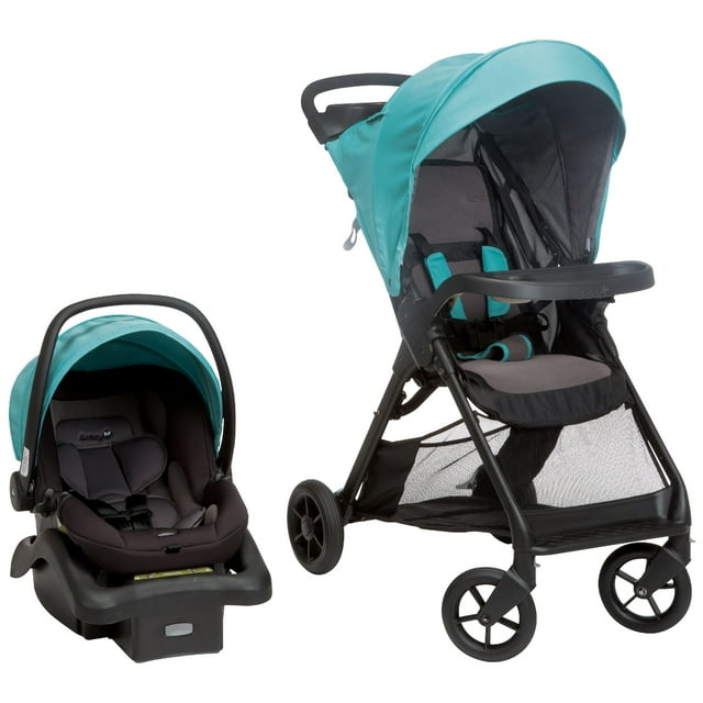 Safety 1st Travel System Stroller, Solid Print Blue