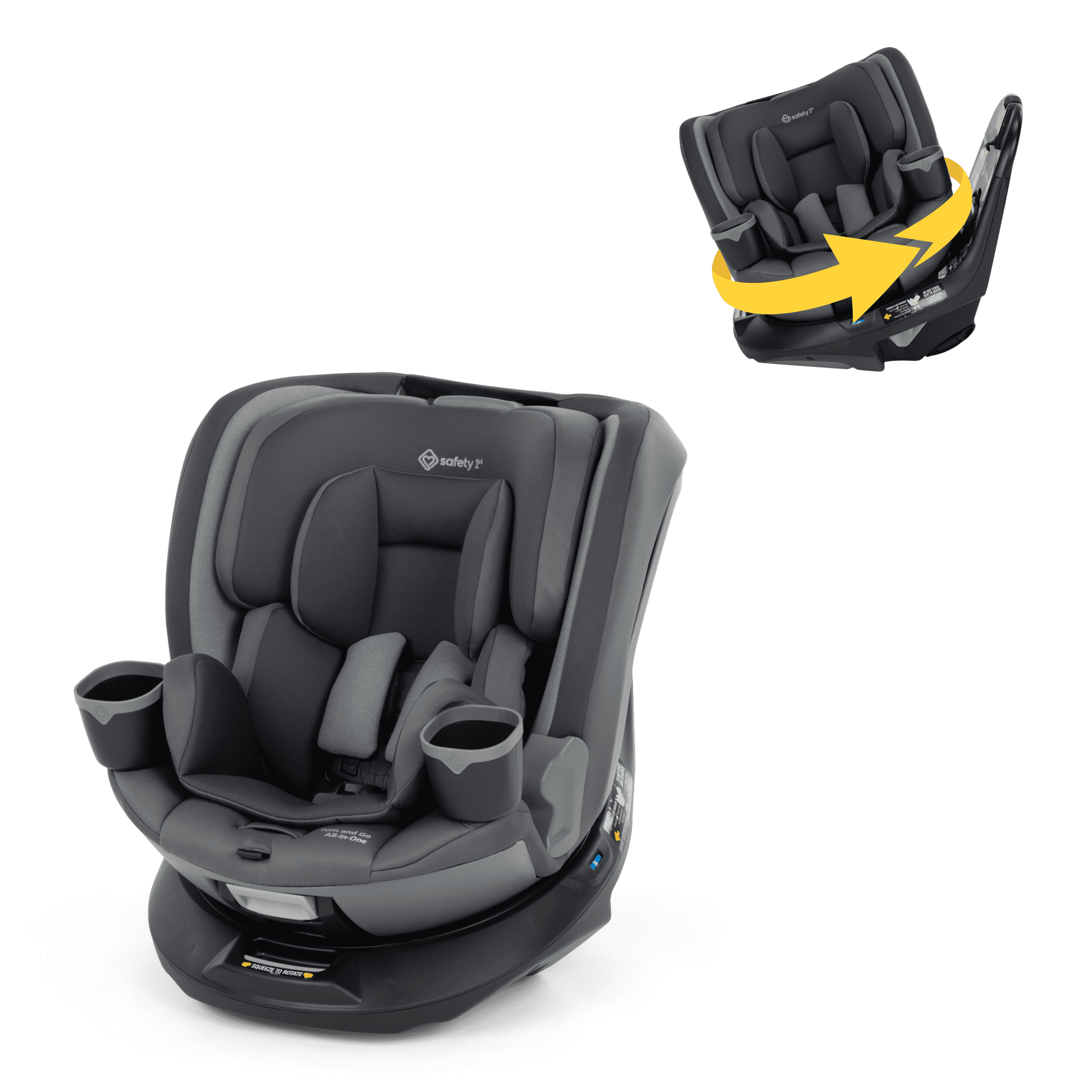 Safety 1st Turn and Go 360° ST Rotating All-in-One Convertible Car Seat