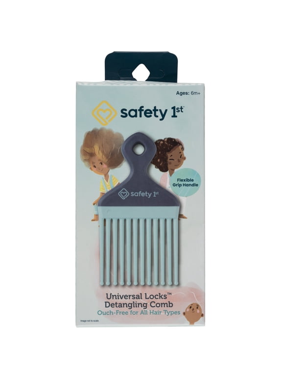 Universal Locks Detangling Comb, Blue