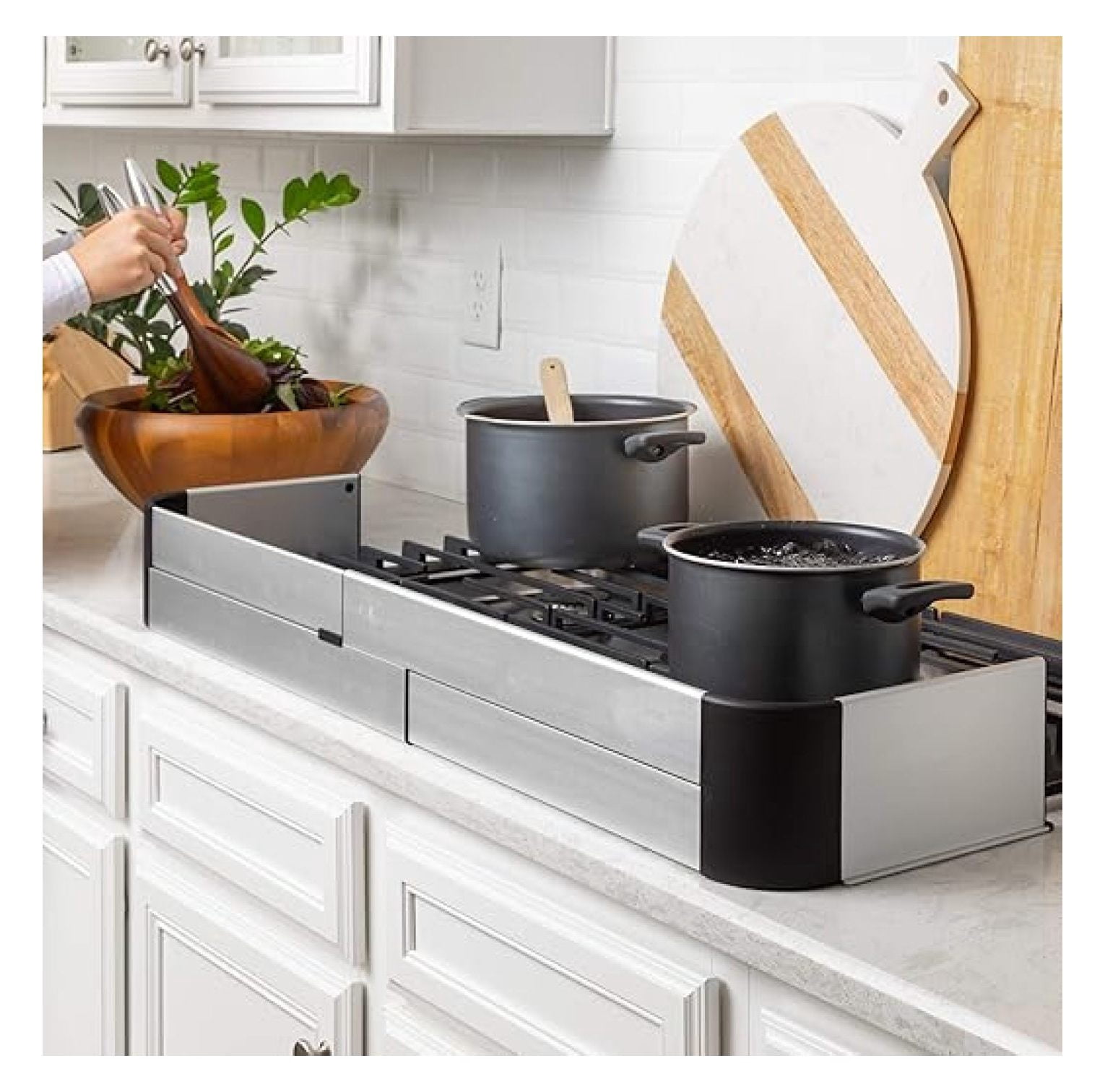 Safety Adhesive Aluminum Stove Guard for Kitchen Cooktops