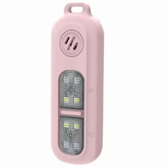 Safety Alarm Keychain 130dB for Women USB Rechargeable Protection Emergency LED Light Alarm for Night Running Outdoor