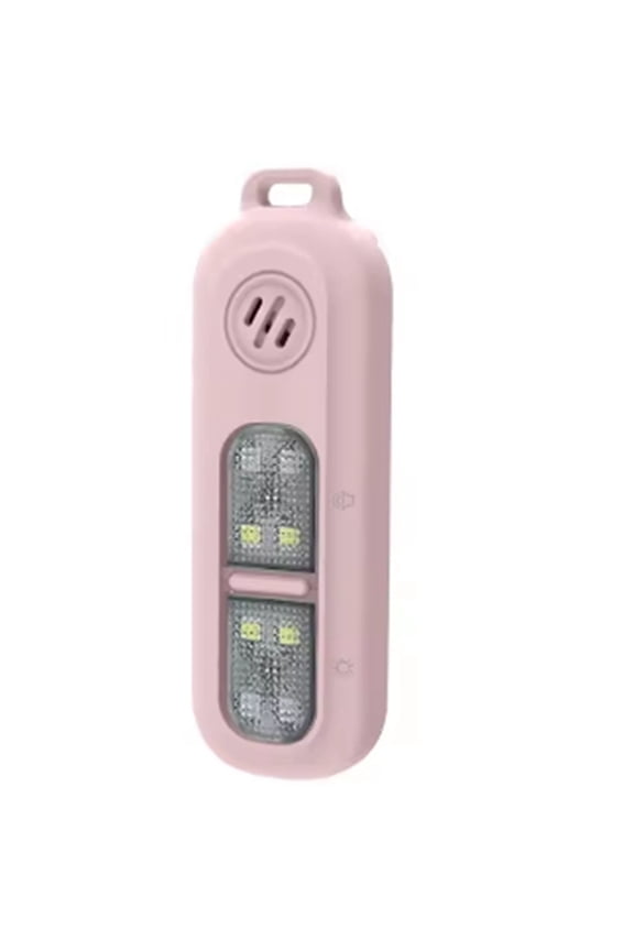 Safety Alarm Keychain 130dB for Women USB Rechargeable Protection Emergency LED Light Alarm for Night Running Outdoor