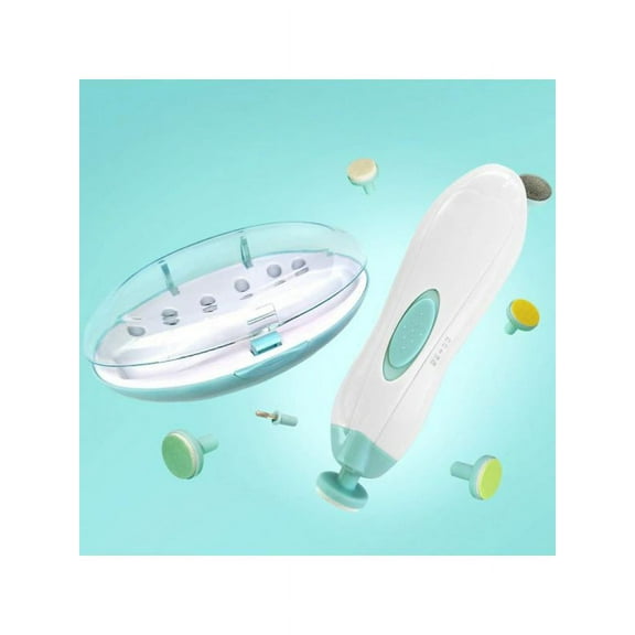 Safety Baby Kids Electric Kit Nail Trimmer Manicure Pedicure Clippers Cutter Scissors Care Set