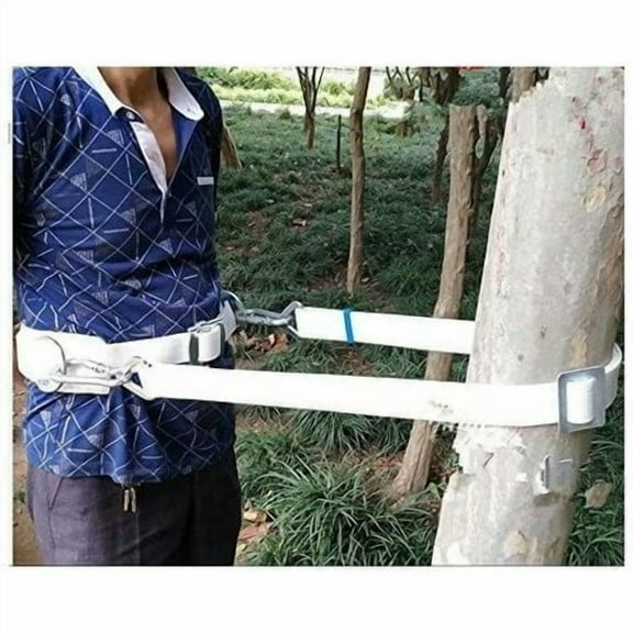 Safety Belt with Adjustable Cord, Tree Climbing Construction Harness Protective Equipment, Personal Fall Protection Kit