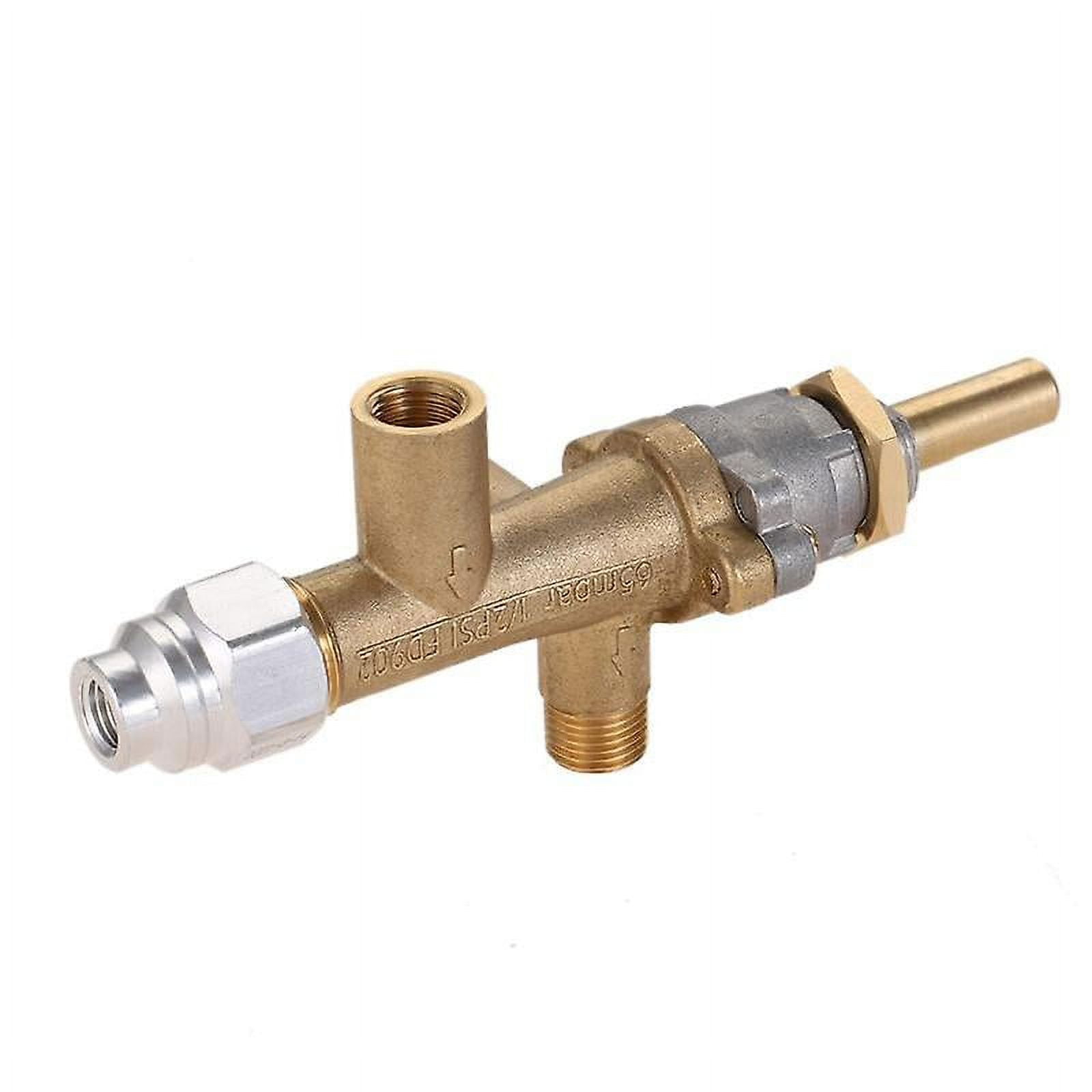 Safety Brass Patio Heater Main Control Valve with Pilot Port Fit for