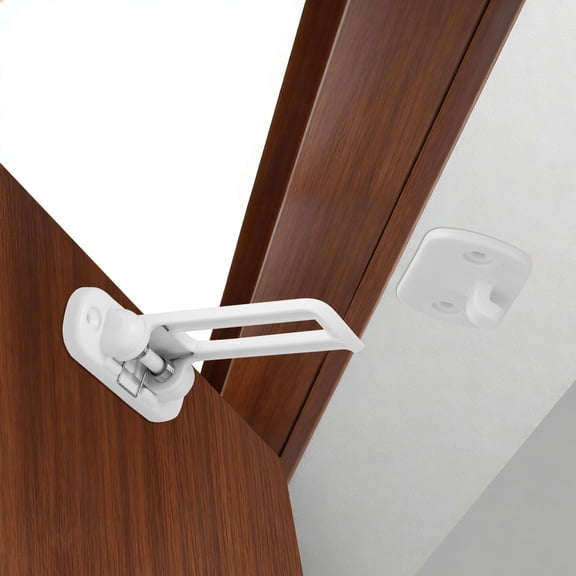 Safety Cabinet Locks 10 Pack Extra-long Locking Arm For Cabinets And Drawers