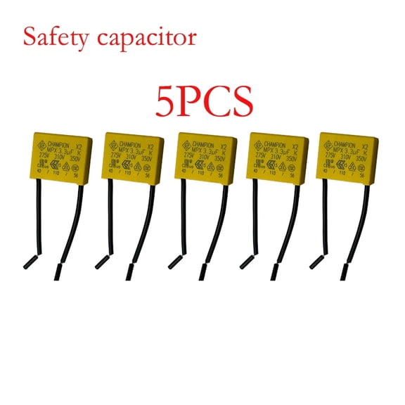 Safety Capacitor 275VAC2.2UF Polypropylene Film Capacitor,Suitable For Smart Touch Switches Without Neutral, Electric Fans, Etc.