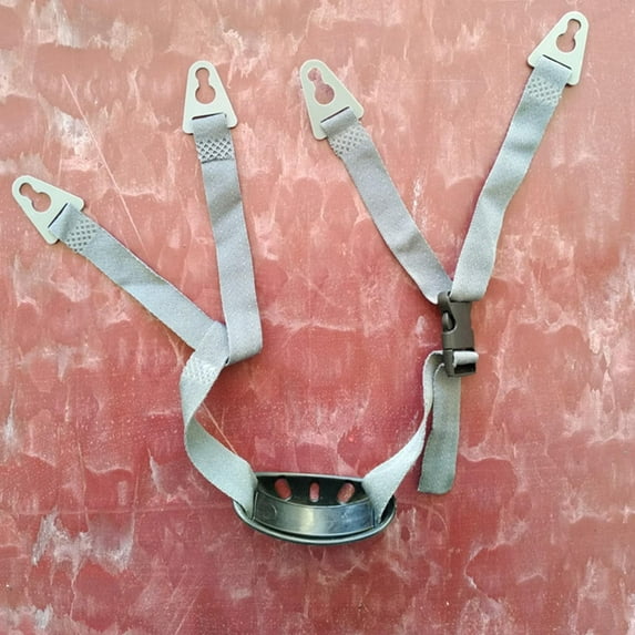 Safety Chin Strap Hard Hat Chin Strap Attachment Universal Adjustable for Most Hard Hats Quick Release Buckle for Traveling Parts Vertical Long Hole