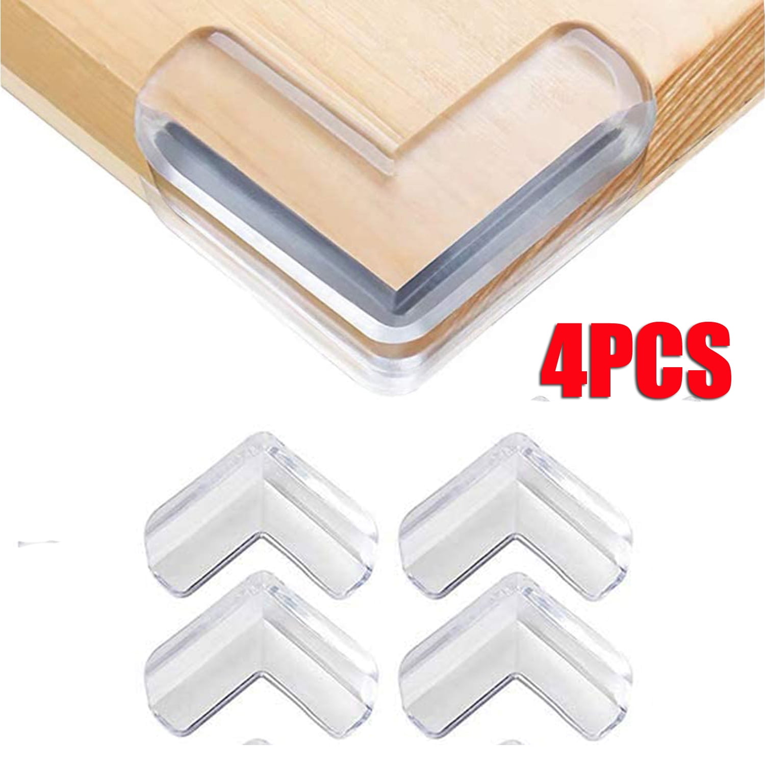 4pcs Child Baby Safety Colorful Protector Strip Soft Edge Table