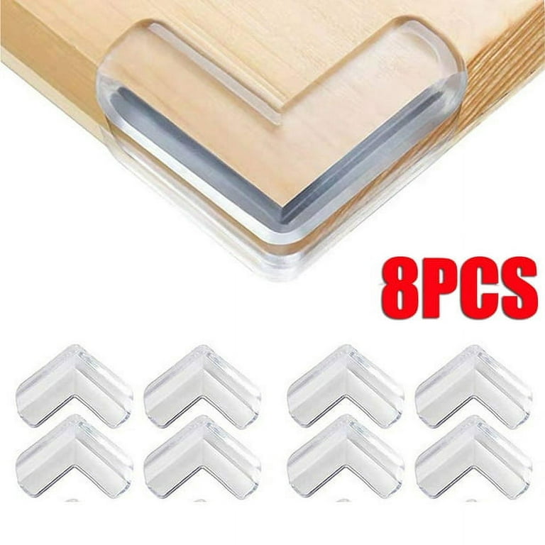Safety Corner Protectors Guards, 8 pcs Baby Proofing Safety Corner Clear  Furniture Table Corner Protection, Kids Soft Table Corner Protectors for