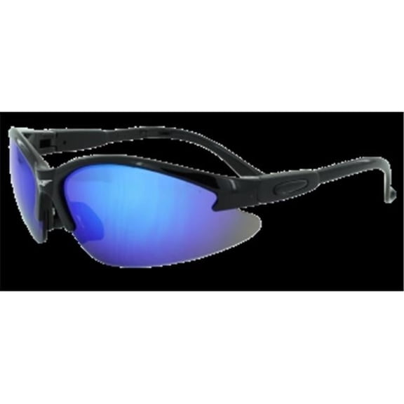 Safety Cougar Color Frame Safety Glasses With G-Tech Blue Lens