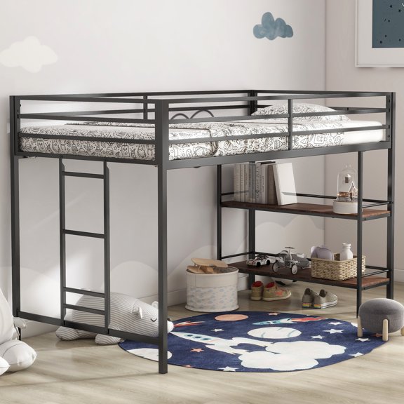 Safety Design, No Sagging - Reliable Twin Loft Bed for Bedroom