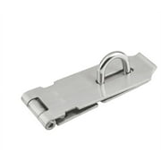 Safety Door Hasp Padlock Latch Lock,SUS 304 Polished Brushed Surface,Hasp Lock Latch Thicken HaspLock Suitable for Doors,Sheds,Closets,Lockers