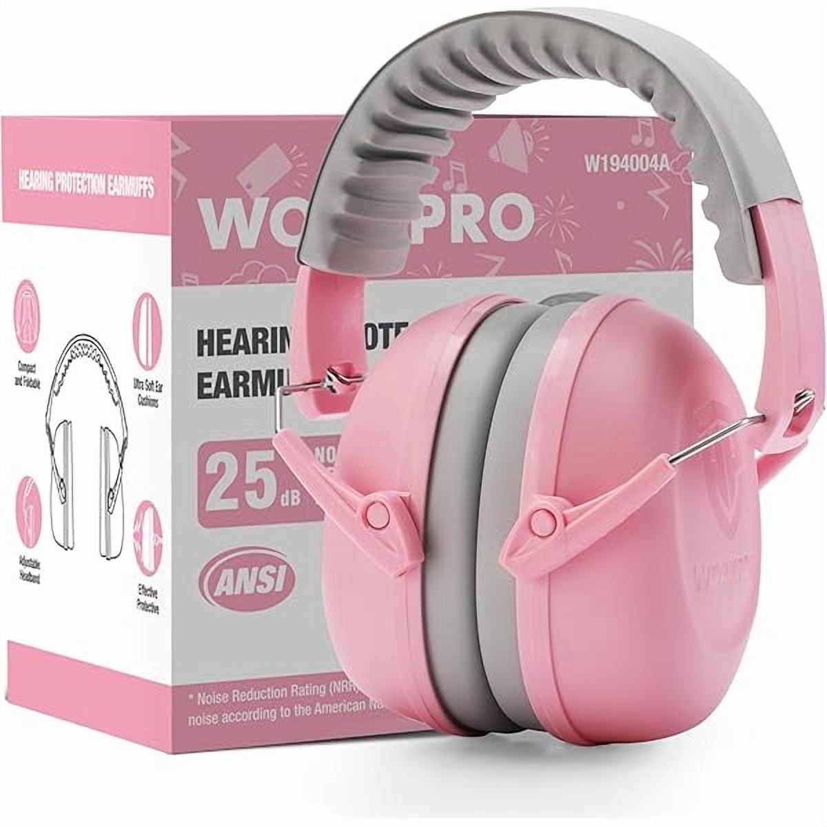 Safety Ear Muffs, NRR 25 dB, Noise Cancelling Headphones for Kids