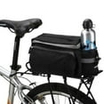 thumbnail image 2 of 10L Insulated Bike Pannier Bag - Waterproof Rear Rack Trunk Cooler With Shoulder Strap 2 of 9