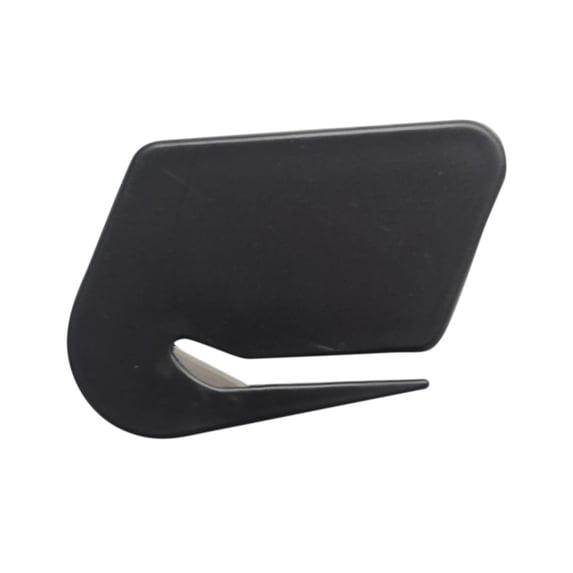 Safety Envelope Slitter and Letter Opener, Ergonomic Mail Opener with Protected Blade for Home and Office Use, Convenient Paper Cutter for Envelopes A#057 Black