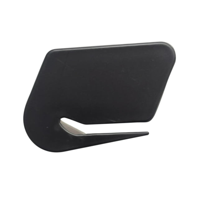 Safety Envelope Slitter and Letter Opener, Ergonomic Mail Opener with Protected Blade for Home and Office Use, Convenient Paper Cutter for Envelopes B#057 Black