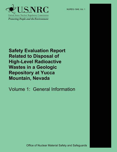Safety Evaluation Report Related to Disposal of High-Level Radioactive ...