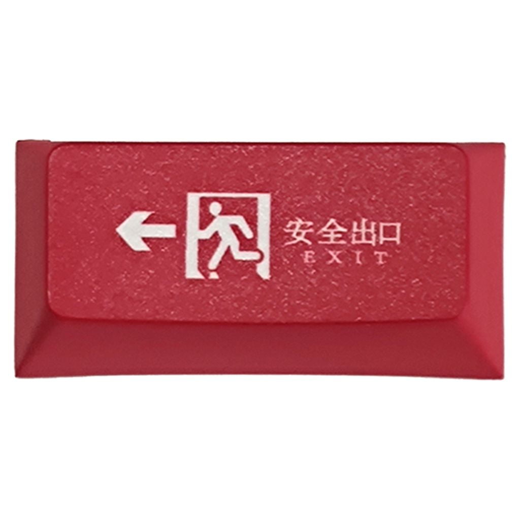 Safety Exit Gaming KeycapBACKSPACE Replacement for Mechanical Keyboard ...