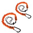 thumbnail image 1 of Safety Fall Protections Lanyards, Extendable Lanyard Safety Tool Nylons Cord with Screw Lock, Adjusted End, 1 of 4