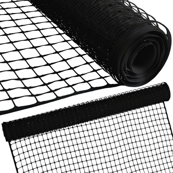 Safety Fence Barrier - Black