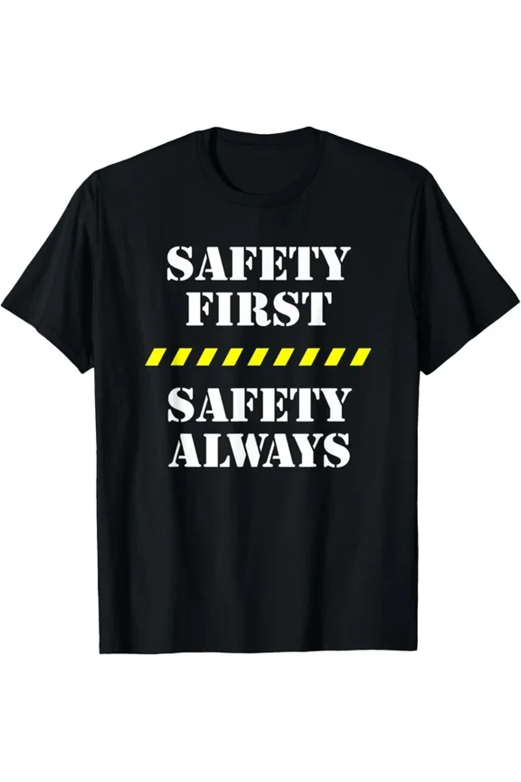 Safety First Safety Always Proud Safety Personnel T-Shirt Unisex S-5XL Hot Trending Shirt, Vintage Birthday Gift