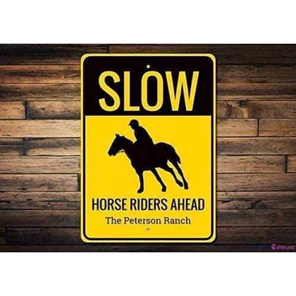 Safety First Two Way Traffic, Heavy-Duty Aluminum Sign, 8x12 Safety Warning Signs