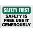 thumbnail image 1 of Safety First Use Proper Lifting Techniques Metal Sign Warning Metal Tin Sign Notice Attention Funny Sarcastic Sign 8x12in Rust-Proof Metal Plaque for Farm Kitchen Wall Home Garden, 1 of 5