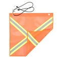 thumbnail image 1 of Safety Flag Hanging Atv Flag Signal Flag Safety Flag with Bungee Rope Reflective Warning Flag Truck Reflective Flag, 1 of 6